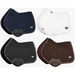LeMieux Puissance Suede Close Contact Square CC Bamboo Wicking Quilted Saddlepad