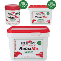 Horse First Relax Me Calmer Supplement Gut and Nervous System Powder Multipacks