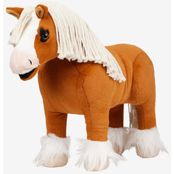 LeMieux Toy Pony Sundance Feathered Cob Soft Kids Mini Play Horse Plushie