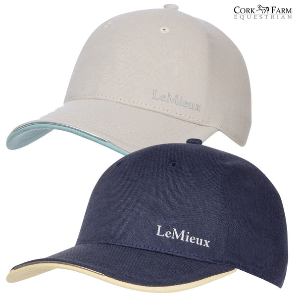 LeMieux Lexi Baseball Cap Unisex Breathable Lightweight Adjustable Pecan Dusk