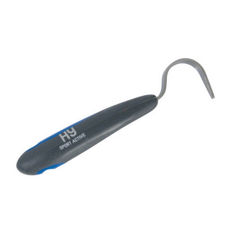 Hy Equestrian Hy Sport Active Hoof Pick Soft Touch Stainless Steel Hoof Pick