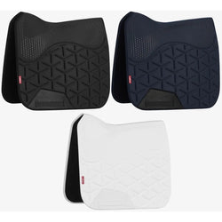 LeMieux ProForm Moulded Dressage Pad Comfort Square Saddlepad Navy/Black/White