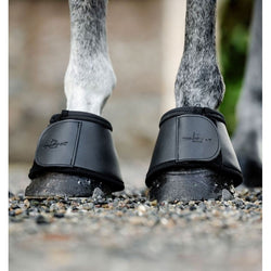 Horseware Overreach Boots Neoprene Lined PU Over Reach Strike Protection Black