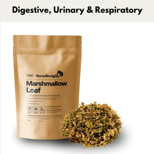 Horse Straights Direct Marshmallow Leaf Chopped Herbal Digest Urinary Supplement