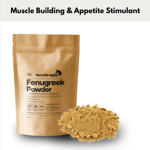 Horse Straights Direct Fenugreek Powder Appetite and Muscle Building Supplement