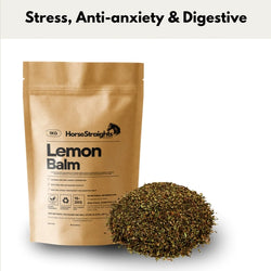 Horse Straights Direct Lemon Balm Chopped Herb Stress Anxiety Digest Supplement