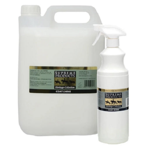 Supreme Products Coat Shine Horse Pony Coat Gloss Easy Groom and Detangler Spray