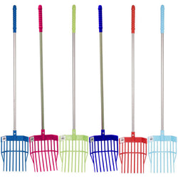Faulks and Cox Red Gorilla Tubtrug Tidee Bedding Fork Mini XS Shavings Fork Tool