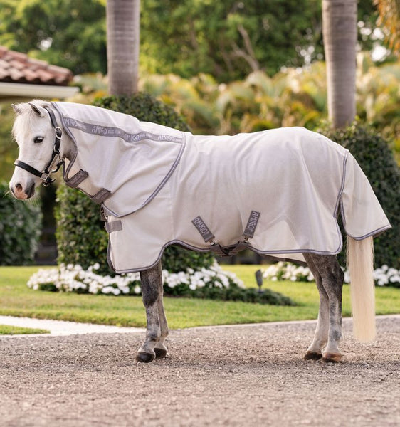 Horseware Amigo Bug Rug Plus Pony Summer Fly Sheet Rug +Detachable Hood 3'9-5'9'