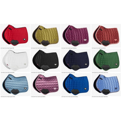 LeMieux Loire Classic Close Contact Square Satin Soft Bamboo CC Jump Saddlepad