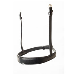 EcoRider Padded Hunt 1' Wide Noseband For Ponies Leather Bridle Part Black/Brown