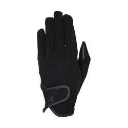 Hy Hy5 Air Vent Pro Riding Gloves Nubuck/ Breathable Mesh Black Adults XLarge