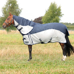 Hy Equestrian StormX Empra Aqua Shield Waterproof Showerproof 600D  Mesh Fly Rug