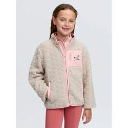 LeMieux Mini Thora Heart Fleece Little Kids Full Zip Warm Winter Jumper Age 3-10