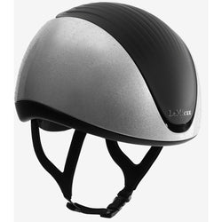 LeMieux Vexa® Skull Helmet Adjustable XC Riding Hat Black/Navy/Silver 52-55cm