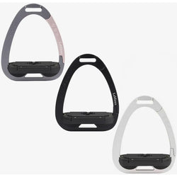 LeMieux Junior Vector Balance Safety Stirrup Light Aluminium Offset Incline Grip