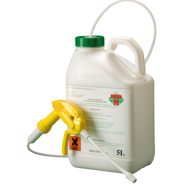 Barrier H Ragwort Control Weed Killer Spot On Spray 100% Natural Year Round Use