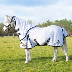 Gallop Ponie Dual 5-Point Breathable Pony Fly Rug With Detachable Neck 3'6'-7'0'