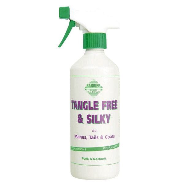 Barrier Tangle Free and Silky Pure Natural Horse Mane Tail Coat Detangler Spray