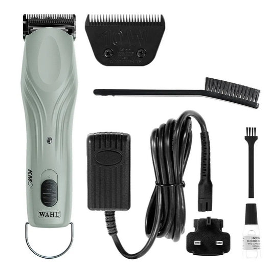 Wahl KMC+ Equine Clipper Kit Quiet High Speed Small Cordless Trimmer + 10W Blade