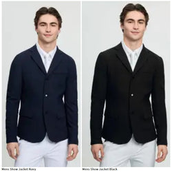 LeMieux Mens Show Jacket Technical Vented Stretch Competition Tailoring 34'-44'