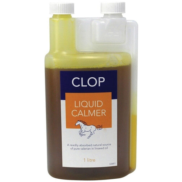 CLOP Liquid Calmer Anti-Stress Calming Rapid Valerian Nervous Horse Supplement