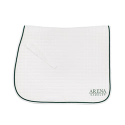 Arena by Bates All Purpose Dressage Saddle Pad Square Saddle Cloth White