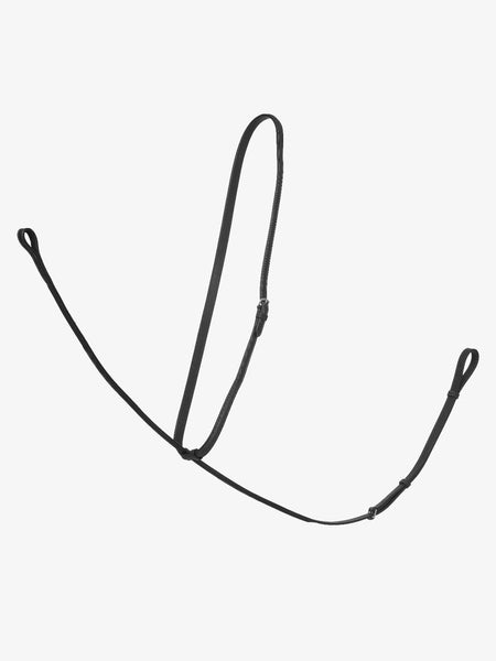 LeMieux Hunter Standing Martingale Soft Padded American Oil Leather Black/Brown