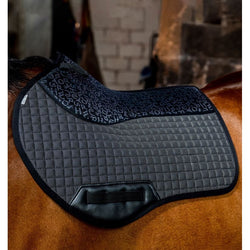 Horseware Tech Comfort Pad Close Contact/Jump/GP Saddle Cloth Square Black/White