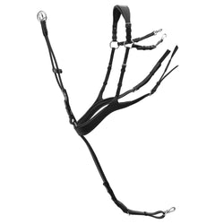 EcoRider Tara Breastplate Anatomic Ergonomic Secure SoftLeather Tack Black/Brown