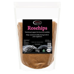 Omega Equine Rosehips Supplement Equine Health Rich in Iron Vitamin C and Biotin