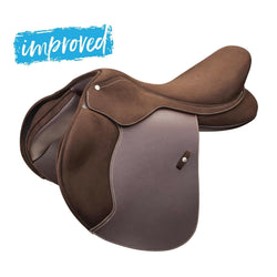Wintec Pro Jump Adjustable Jumping Event Saddle HART Black/Brown 16.5-17.5' NEW