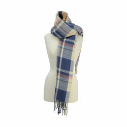 HyFASHION Ladies Large Cosy Supersoft Tartan Scarf Tassel Ends Various Colours