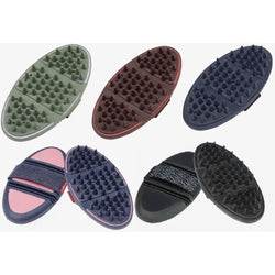 LeMieux Flexi Horse Massage Brush Flexible Deep Clean Removes Dirt Dust Hair