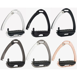 LeMieux Vector Control Safety Stirrups Light Aluminium Impact Ultra Grip New Gen