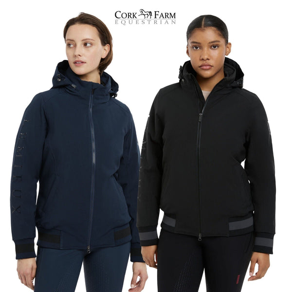 LeMieux Team Crew Jacket Short Blouson Coat Warm Wind/Waterproof Black UK18 SALE