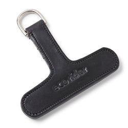 EcoRider Leather Crupper T Attachment Rear D Ring Saddle Extension Black/Brown