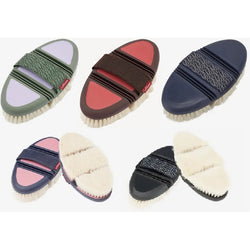 LeMieux Flexi Goat Hair Horse Body Brush Flexible Soft Bristle Remove Dirt Dust