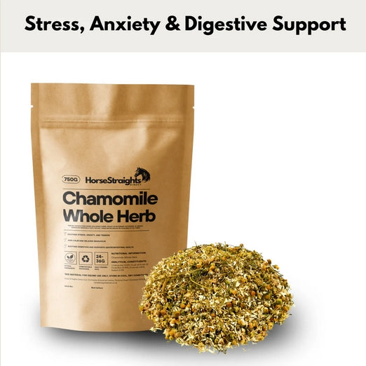 Horse Straights Direct Chamomile Whole Herbal Calming Calmer Relaxing Supplement