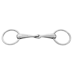 Sprenger Stainless Steel Single Joint Loose Ring Snaffle 18mm Bit 115-145 40620