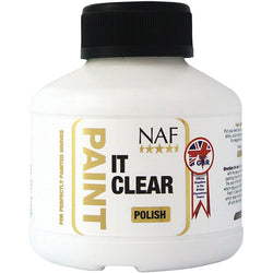 NAF Paint It Clear Hoof Polish Shiny Quick Drying Hoof Oil Elegant Hooves 250ml