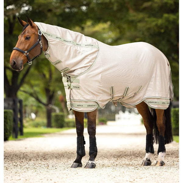 LeMieux Arika Armour-Tek Fly Rug Soft Lite Micro Mesh UV Combo Turnout Bug Sheet