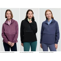 LeMieux Perri Half Zip Waterproof Jacket Light Breathable Summer Coat XS-XXL