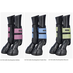 LeMieux Air-Tek Grafter Brushing Boots Breathable Perforated Durable Airflow