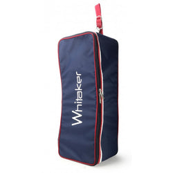 Whitaker Kettlewell Bridle Bag Protective Storage Luggage Carry Case Navy/Red