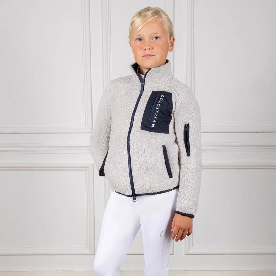 Coldstream Next Generation Millfield Teddy Fleece Cozy Zip Up Kids Fluffy Fleece