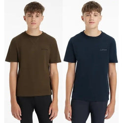 LeMieux Young Rider Boys T-Shirt Teens Soft Brushed Cotton Jersey Fabric Age9-14