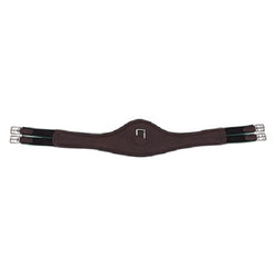 Arena by Bates Comfort Girth Long GP/Jumping Anatomic Girth Black/Brown 120-140