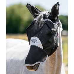 LeMieux 360 Vision Full Face Fly Mask Mesh Turnout Eyes Ears and Nose Protection