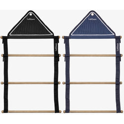 LeMieux Show Rug Hanging Rack Smart Strong 3 Rail Wood and Nylon Black/Navy